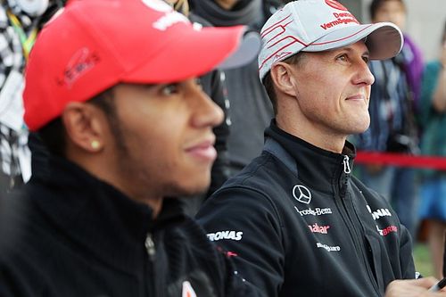 Massa: Schumacher trabalhava mais, Hamilton tem mais talento