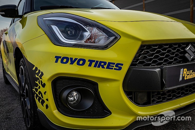 La Suzuki Swift Sport di ACI Rally Talent monterà gomme Toyo