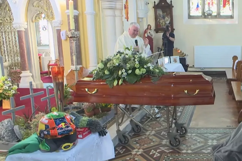 Il funerale di Craig Breen