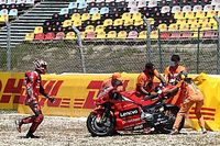 A Jack Miller se le abrieron los puntos en la caída de Portimao