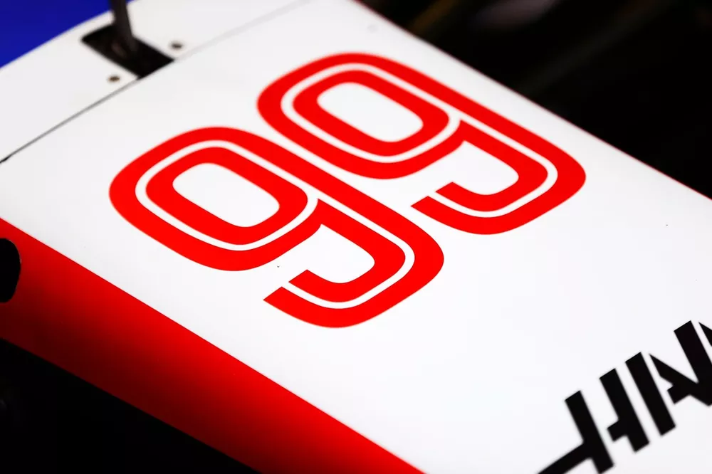 El n&uacute;mero de Antonio Giovinazzi, Haas F1 Team