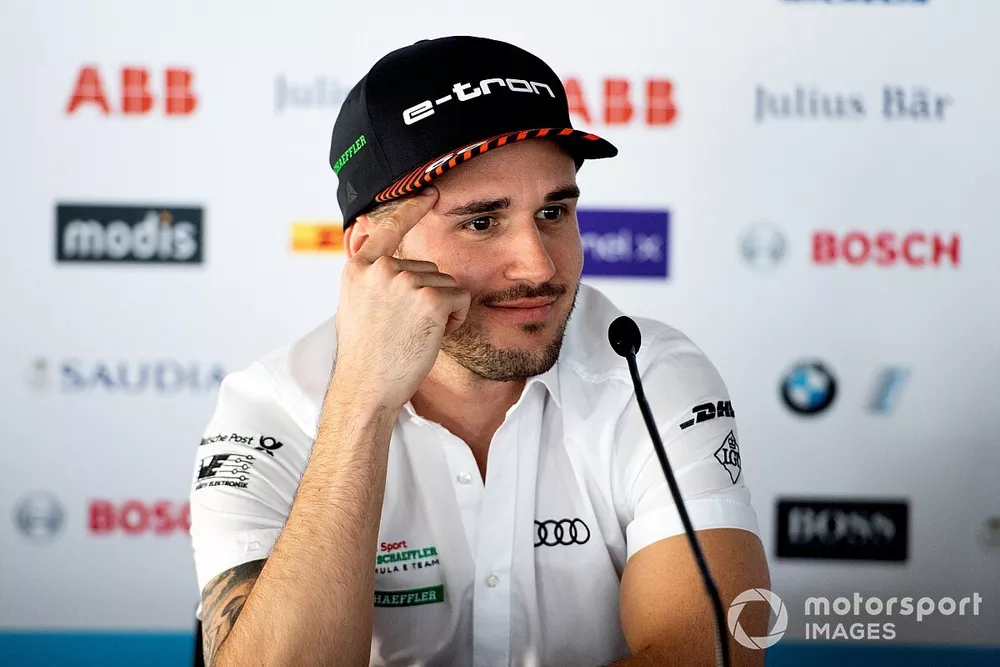 Daniel Abt, Audi Sport ABT Schaeffler, during a press conference