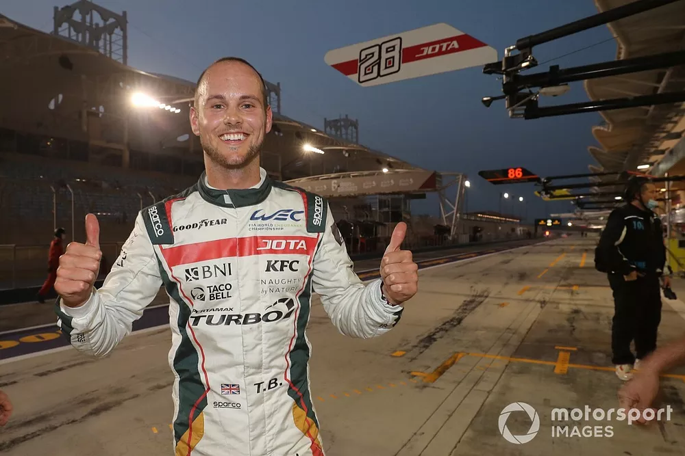 Pole sitter P2, #28 JOTA Oreca 07 - Gibson: Tom Blomqvist