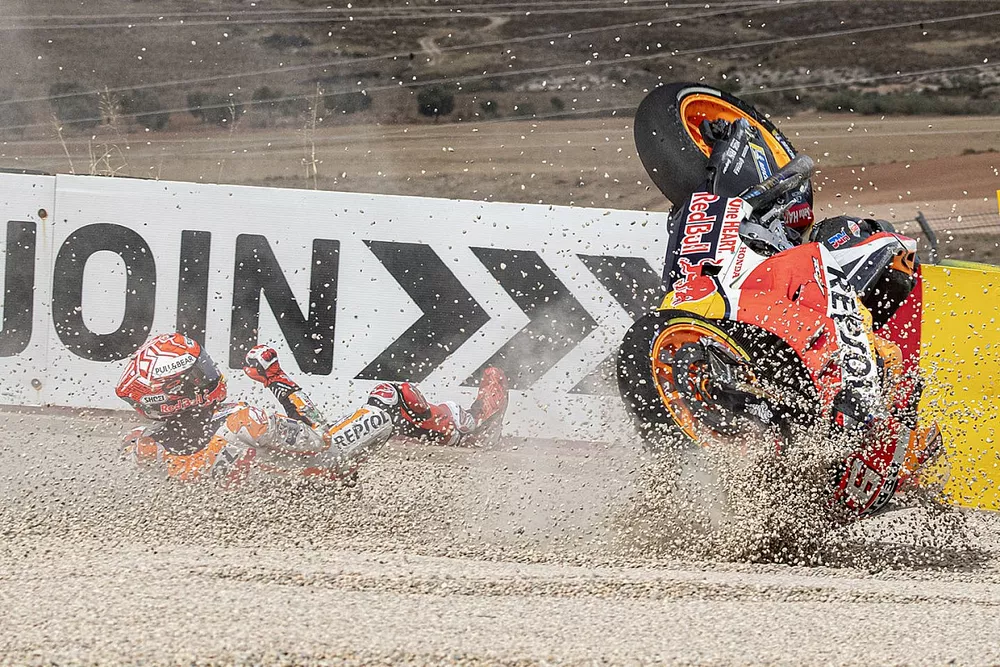 Accidente de Marc M&aacute;rquez, Repsol Honda Team