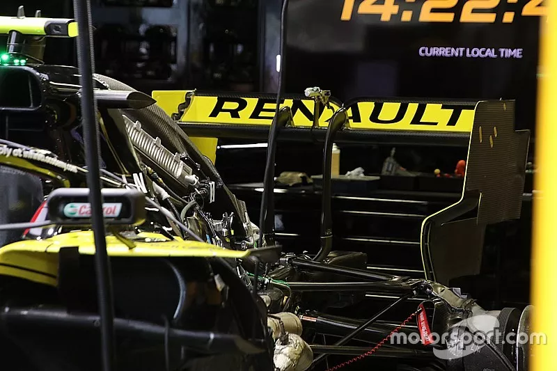 Renault F1 Team technical detail