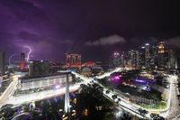 F1: Veja como foi o primeiro treino livre do GP de Singapura