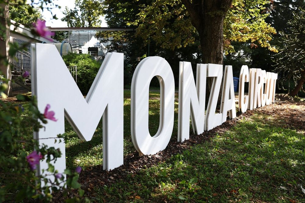 A general view of the track surroundings