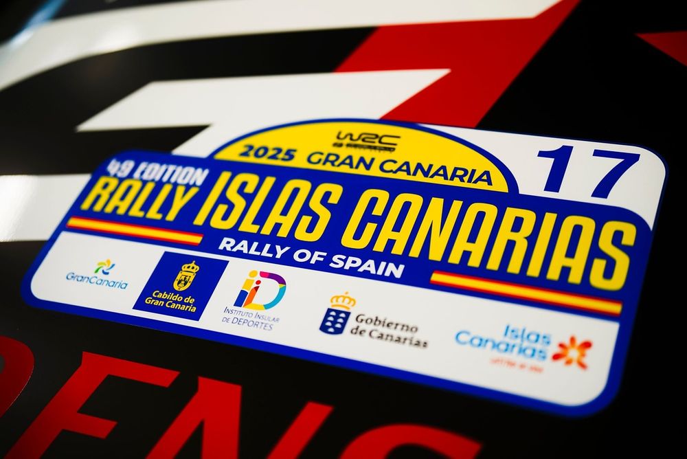 Logo del Rally Islas Canarias