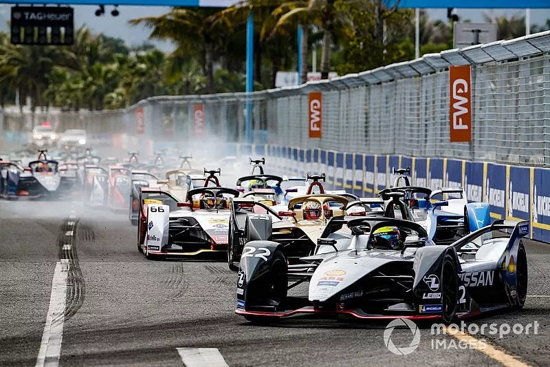 Oliver Rowland, Nissan e.Dams, Nissan IMO1, Jean-Eric Vergne, DS TECHEETAH, DS E-Tense FE19, Daniel Abt, Audi Sport ABT Schaeffler, Audi e-tron FE05 