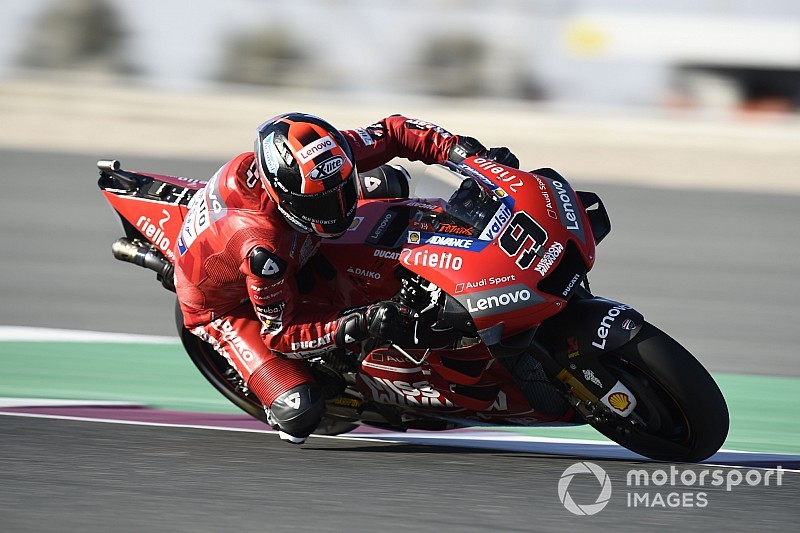 Warm-up - Petrucci sort du bois avant la course