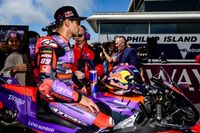 Cómo Martín busca 'jugar' con Bagnaia en la definición del título de MotoGP