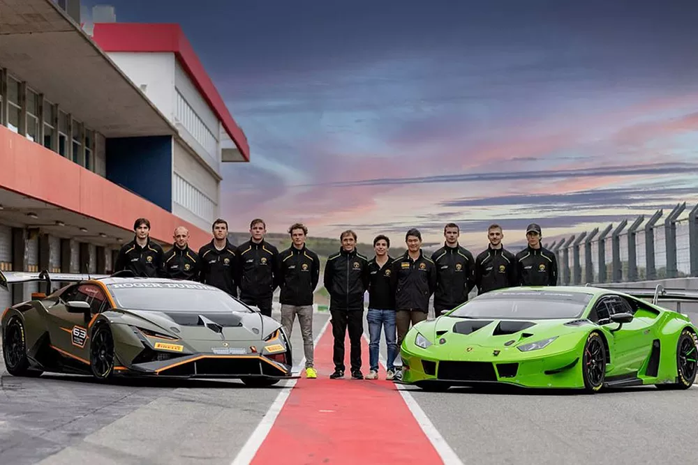 Lamborghini annuncia Formal e Pulcini piloti vincitori dei programmi Young Driver e GT3 Junior Program 2022