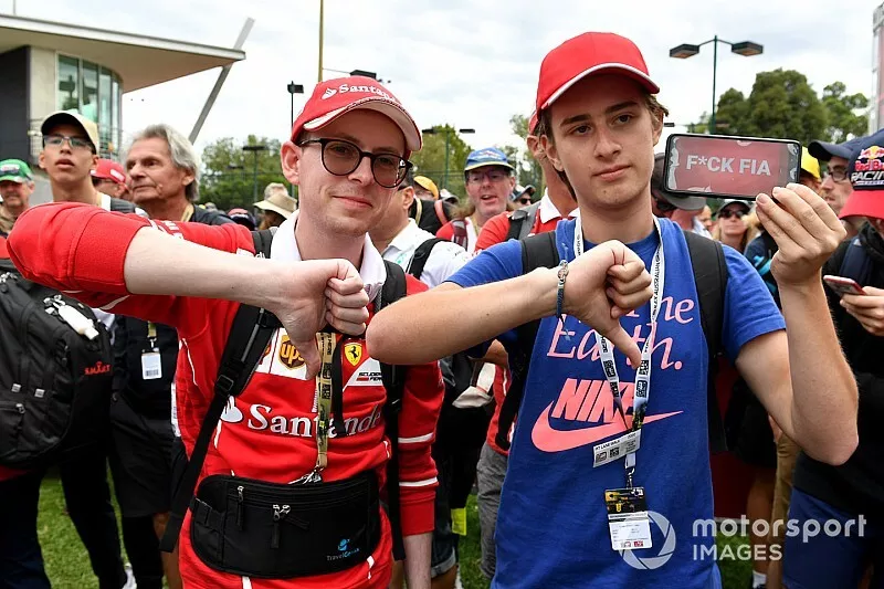 Fans reageren op de afgelasting van de GP