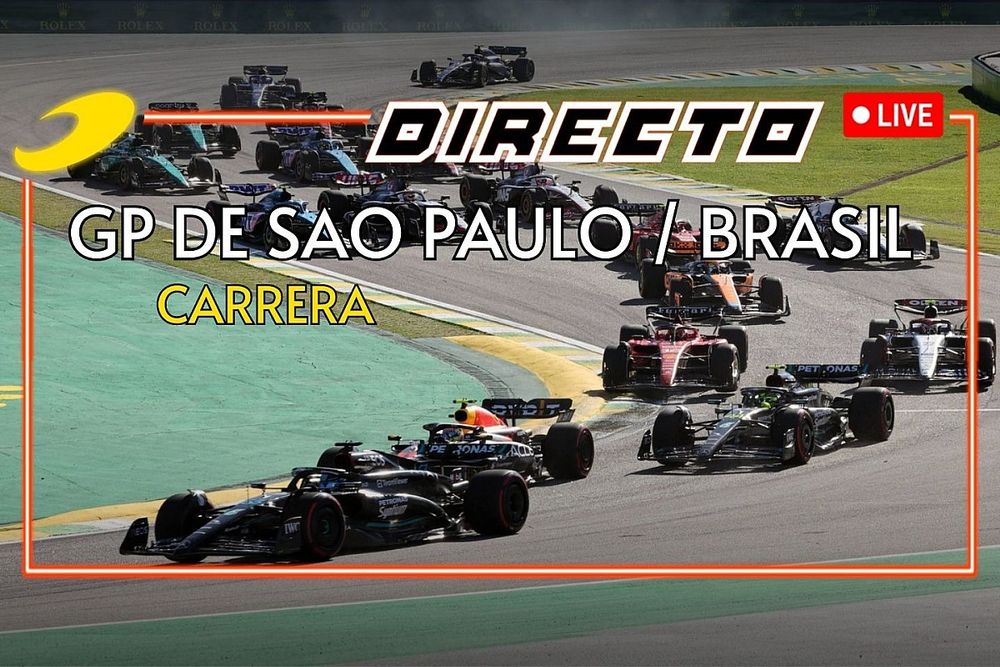 Directo de la carrera del GP de Brasil 2023 de F1