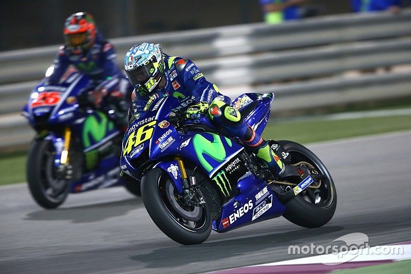 Valentino Rossi, Yamaha Factory Racing; Maverick Vi&ntilde;ales, Yamaha Factory Racing