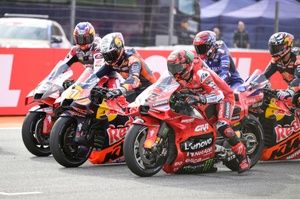 La parrilla de salida de MotoGP en Valencia: filas y posiciones