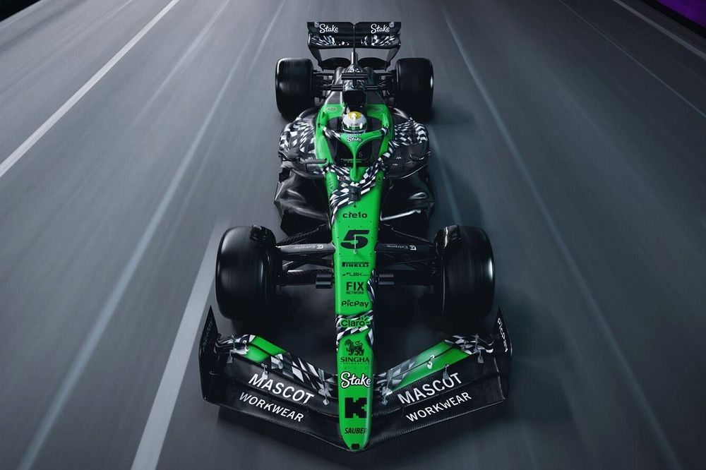 ザウバー、ラスベガスに特別カラーリング『ファイナルラップ』を準備