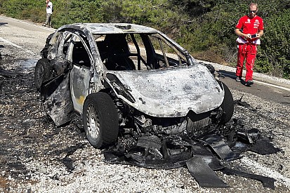 Breen sul rogo della sua Citroen in Turchia: "E' stato un colpo al cuore, è successo tutto molto velocemente"