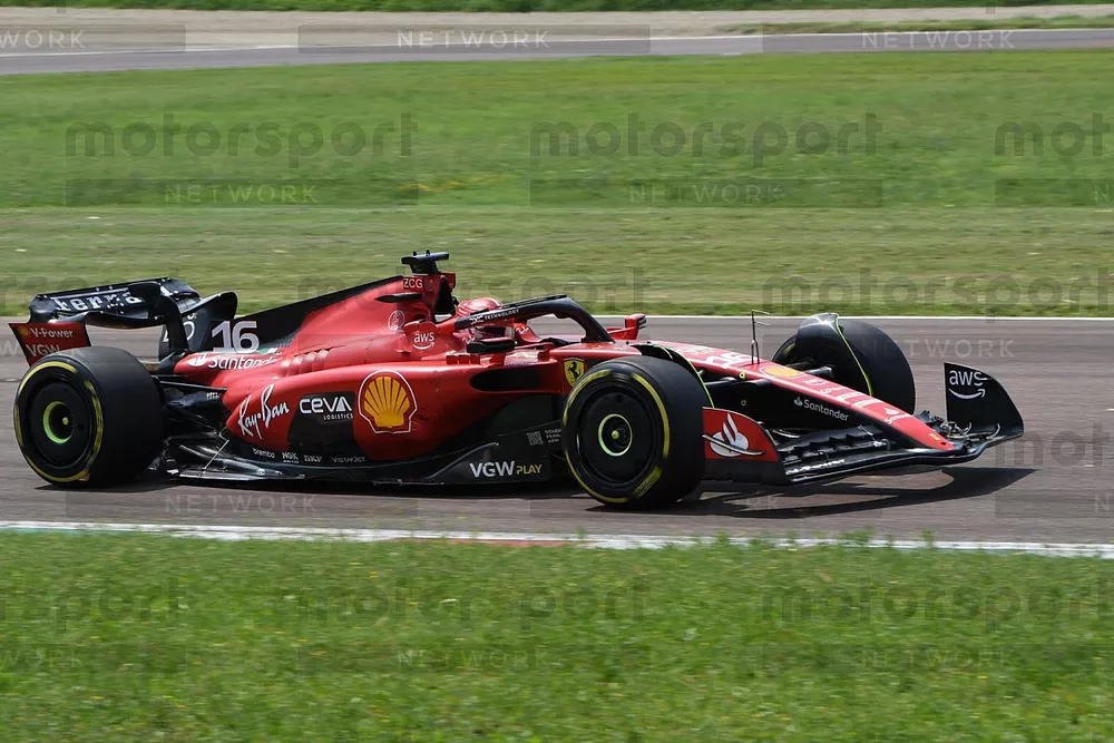 Charles Leclerc, Ferrari SF-23 en Fiorano