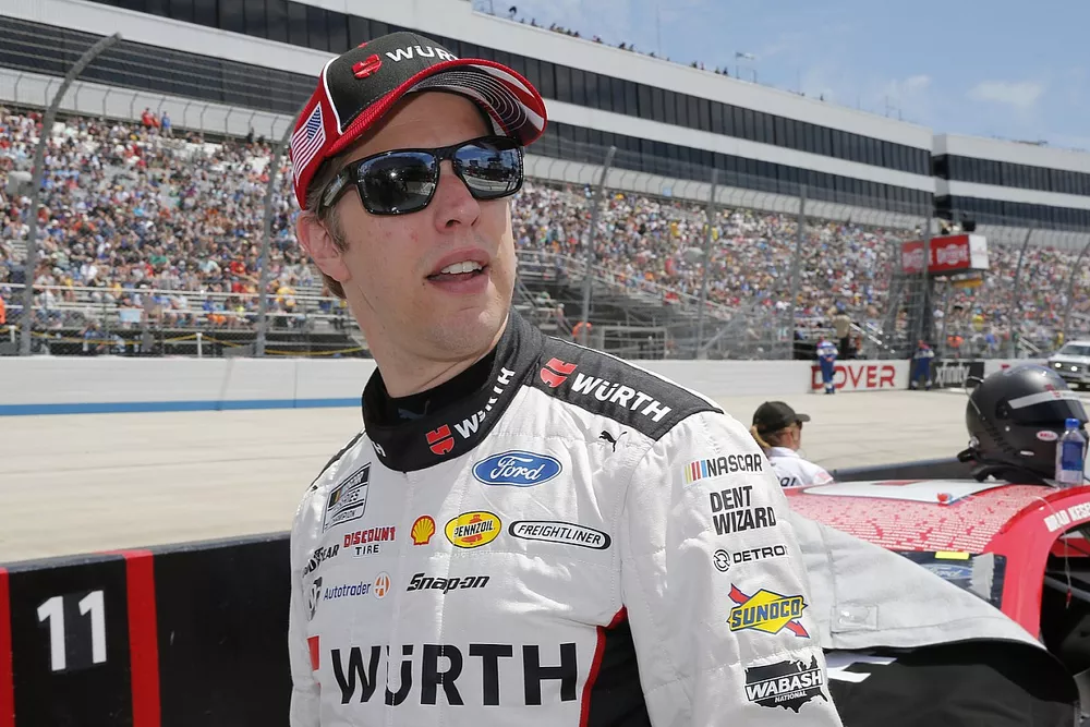 Brad Keselowski, Team Penske, Ford Mustang Wurth/UTI