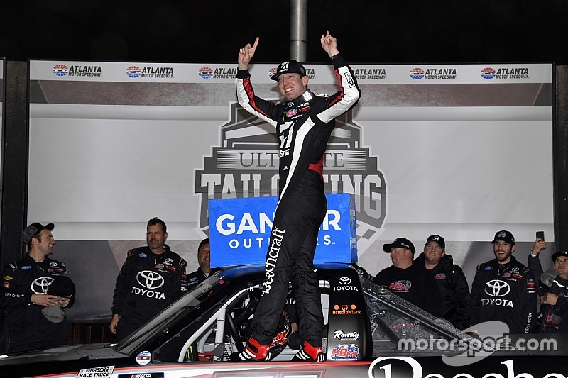 Kyle Busch becomes all-time Truck wins leader at Atlanta