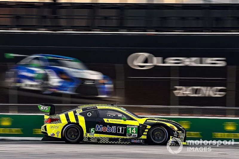 #14 AIM Vasser Sullivan Lexus RC F GT3, GTD: Richard Heistand, Jack Hawksworth, Philipp Frommenwiler