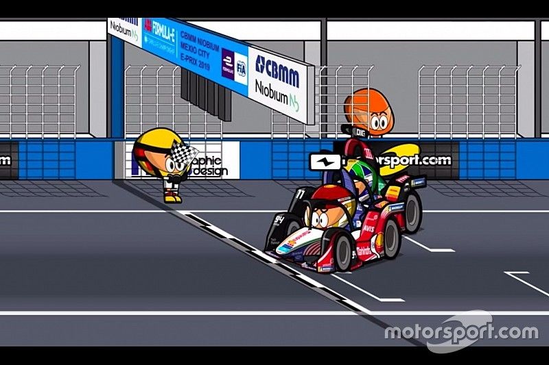 El final de la carrera de M&eacute;xico, por MinEDrivers