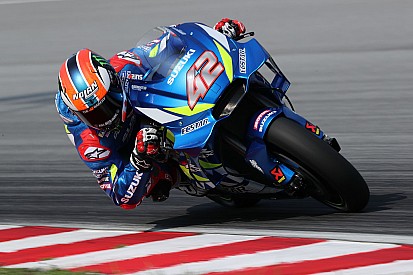 Rins exalta bom ritmo da Suzuki com pneus usados