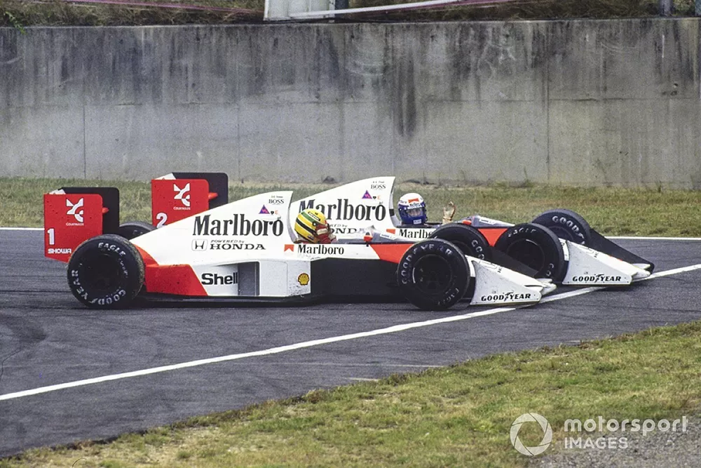 Alain Prost, McLaren, Ayrton Senna, McLaren