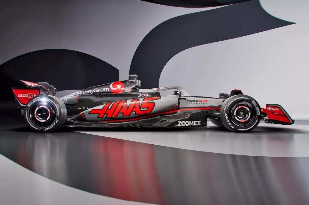 La decoraci&oacute;n de Haas para el GP de Canad&aacute;
