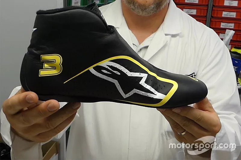 Boot of Daniel Ricciardo, Renault F1 Team