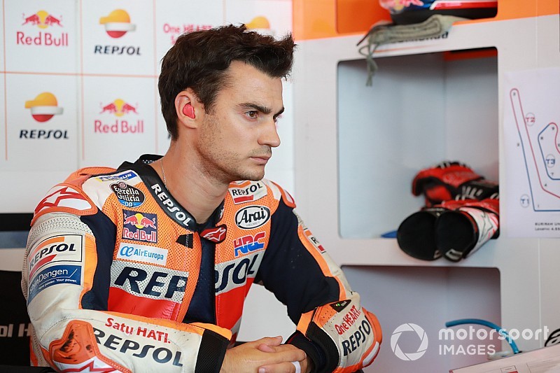 Ban kompon hard rugikan Pedrosa