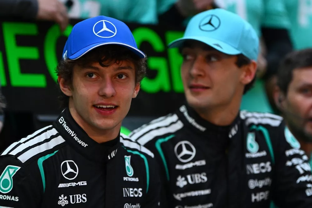George Russell, Mercedes, Andrea Kimi Antonelli, Mercedes