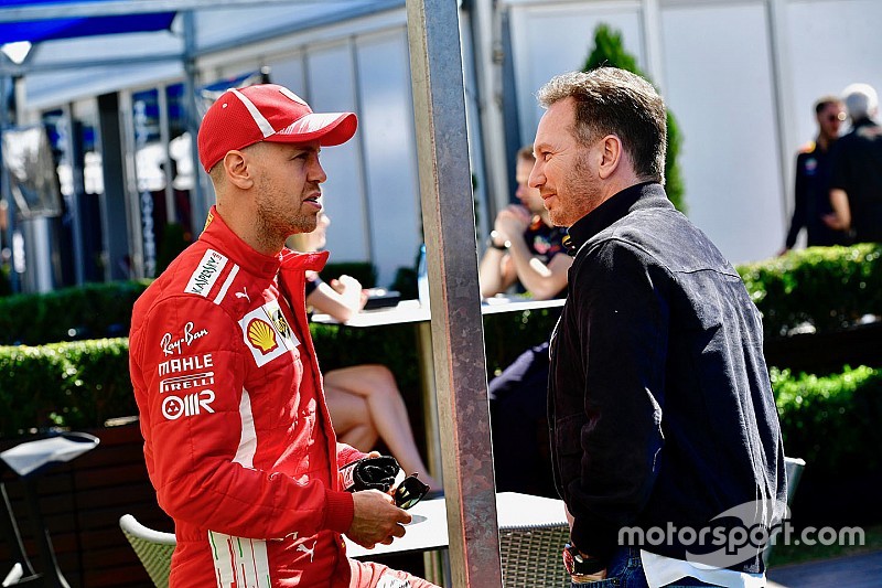 Horner: Man kann sehen, dass Vettel Druck mit sich herumträgt