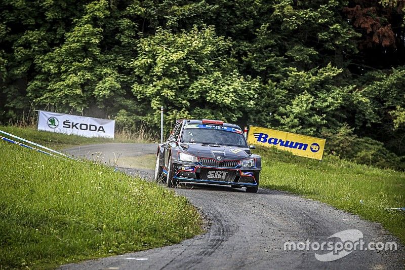 Nikolay Gryazin, Yaroslav Fedorov, Skoda Fabia R5, Barum Czech Rally Zlin, FIA ERC