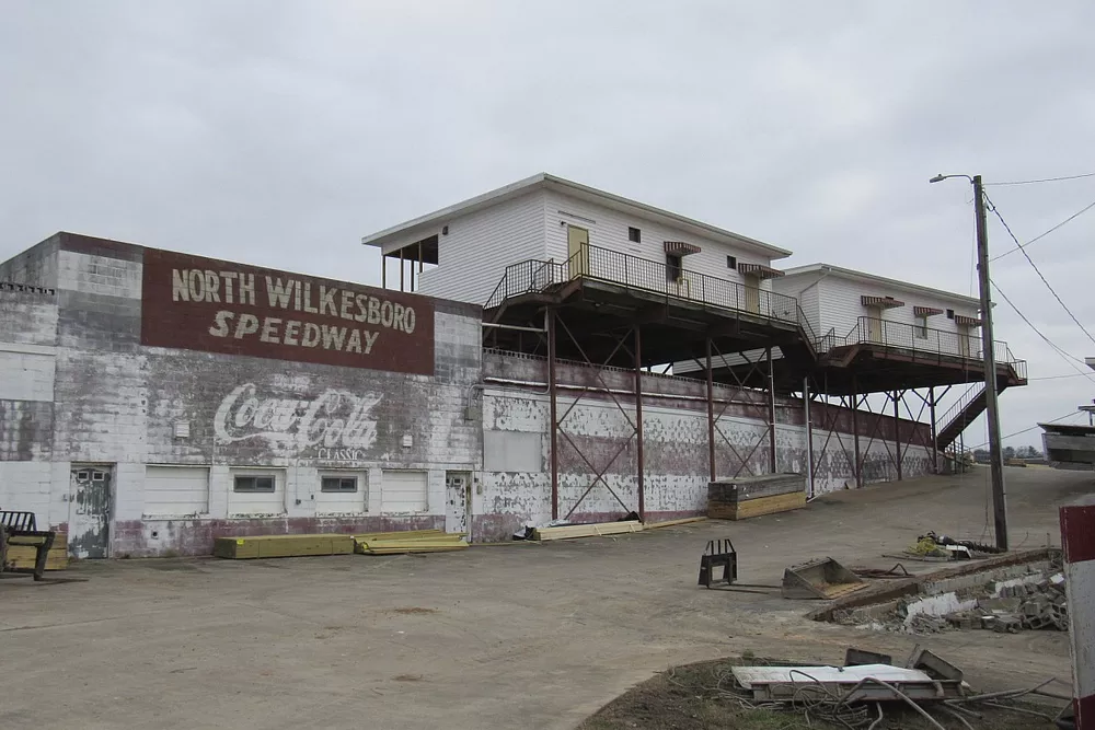 North Wilkesboro (N.C.) Speedway renovation