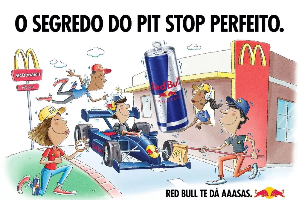 Parceria Red Bull e McDonalds
