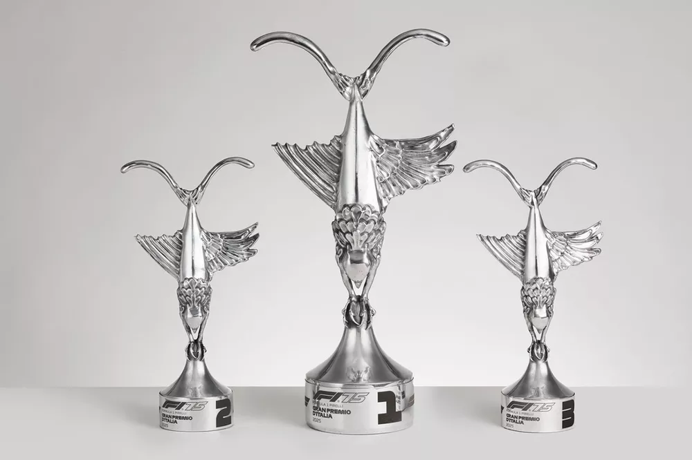Il trofeo del GP d'Italia