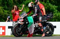 Bezzecchi: "La clave del podio fue tomar riesgos en las primeras vueltas"