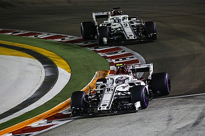 Diaporama: l'Alfa Romeo Sauber dans le Grand Prix de Singapour