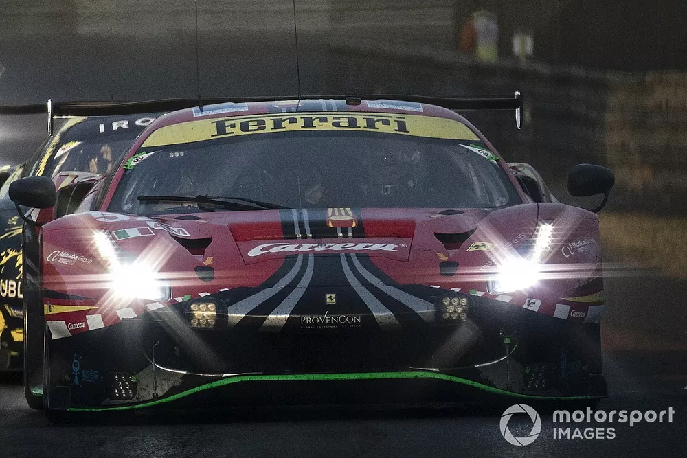 #52 AF Corse Ferrari 488 GTE Evo: Cristoph Ulrich, Steffen G&ouml;rig, Alexander West