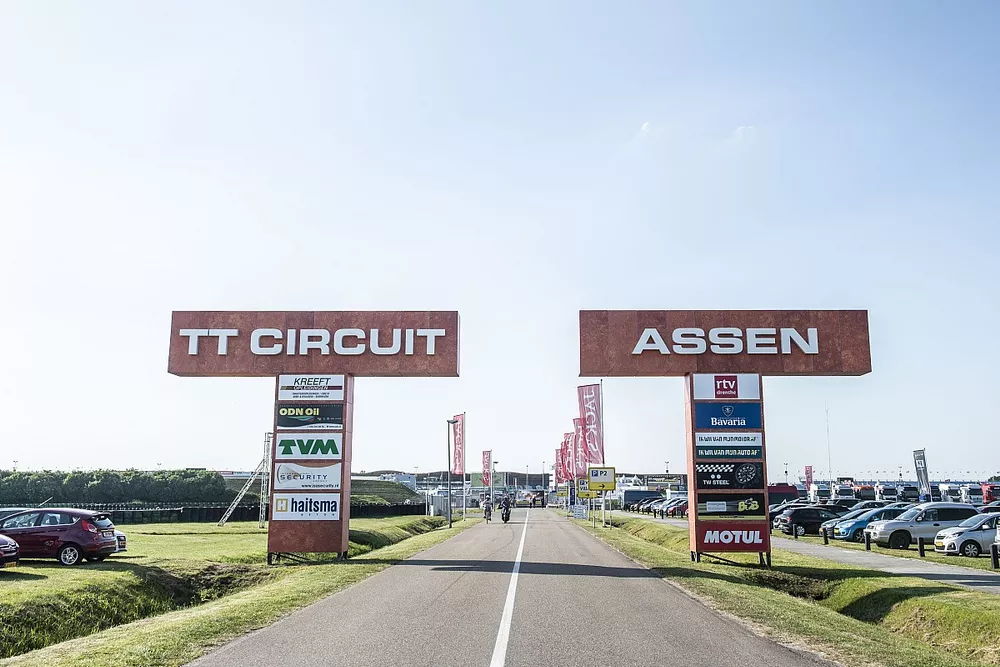 Aspectos del circuito TT Assen MotoGP