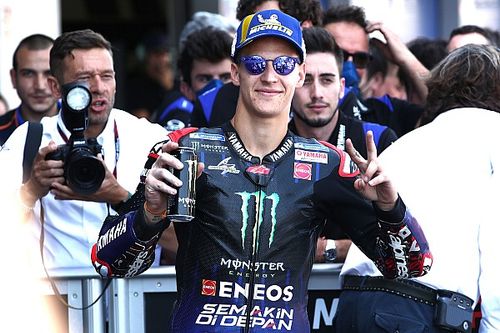 Quartararo: "El tiempo de Bagnaia ha sido increíble"