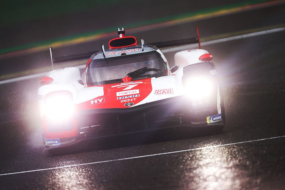 #7 Toyota Gazoo Racing Toyota GR010 Hybrid Hypercar of Mike Conway, Kamui Kobayashi, Jose Maria Lopez 