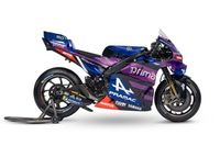 Pramac cambia de aspecto en su llegada a Yamaha, con presencia de Alpine