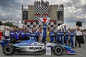 Takuma Sato domina y gana en Birmingham