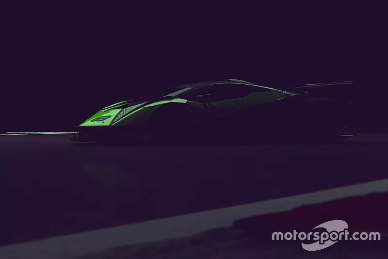 Teaser hypercar Lamborghini