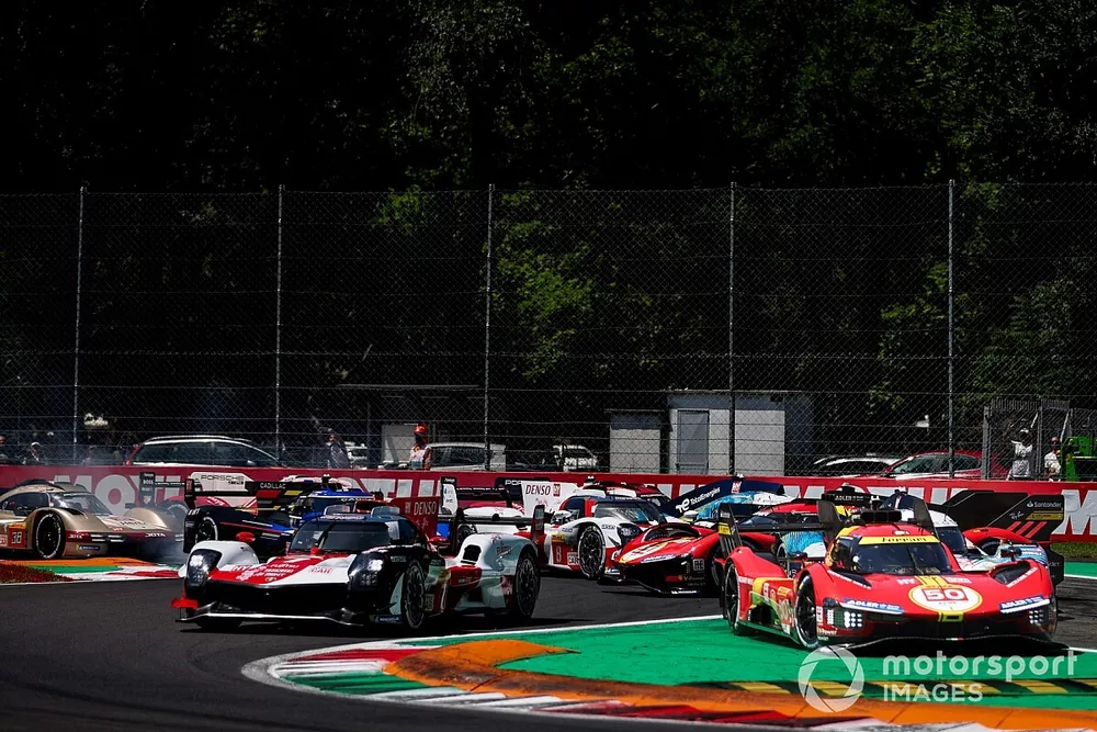 La partenza delle 6 Ore di Monza