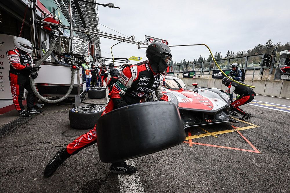 #7 Toyota Gazoo Racing Toyota GR010 - Hybrid: Mike Conway, Kamui Kobayashi, Jose Maria Lopez