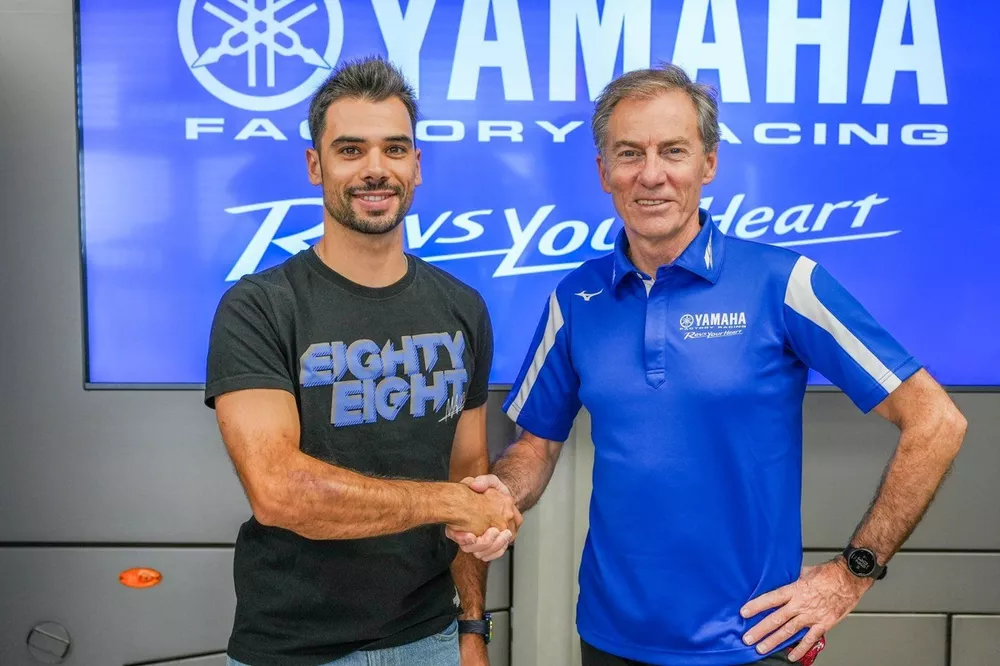 Miguel Oliveira, Yamaha Factory Team, Lin Jarvis, Managing Director Yamaha Motor Racing 